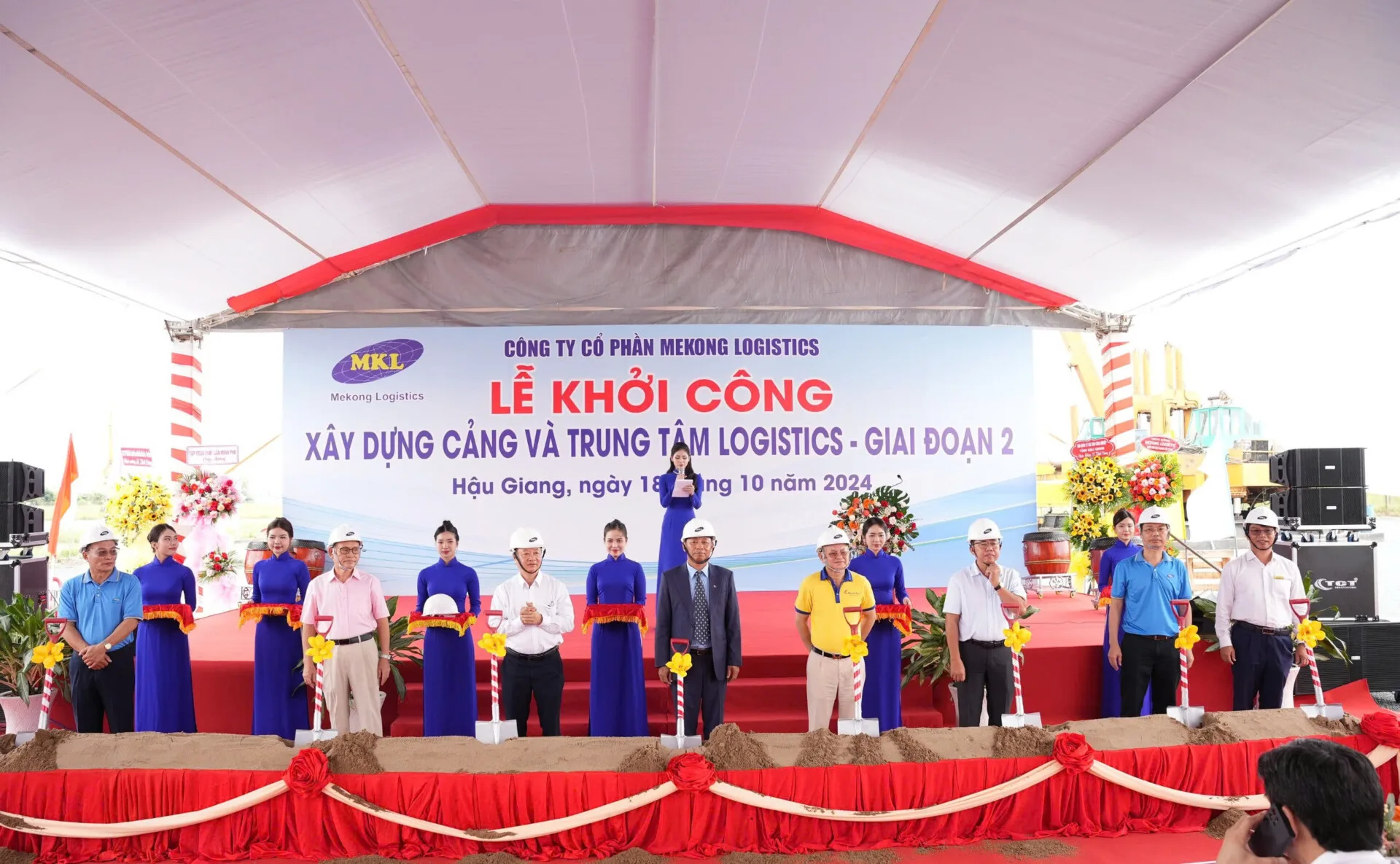 Khởi công dự án Mekong Logistics Giai Đoạn 2