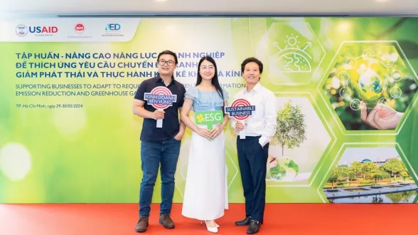 Đại diện Gemadept Tham Gia Đào Tạo Kiểm Kê Khí Nhà Kính
Hướng Tới Phát Triển Bền Vững