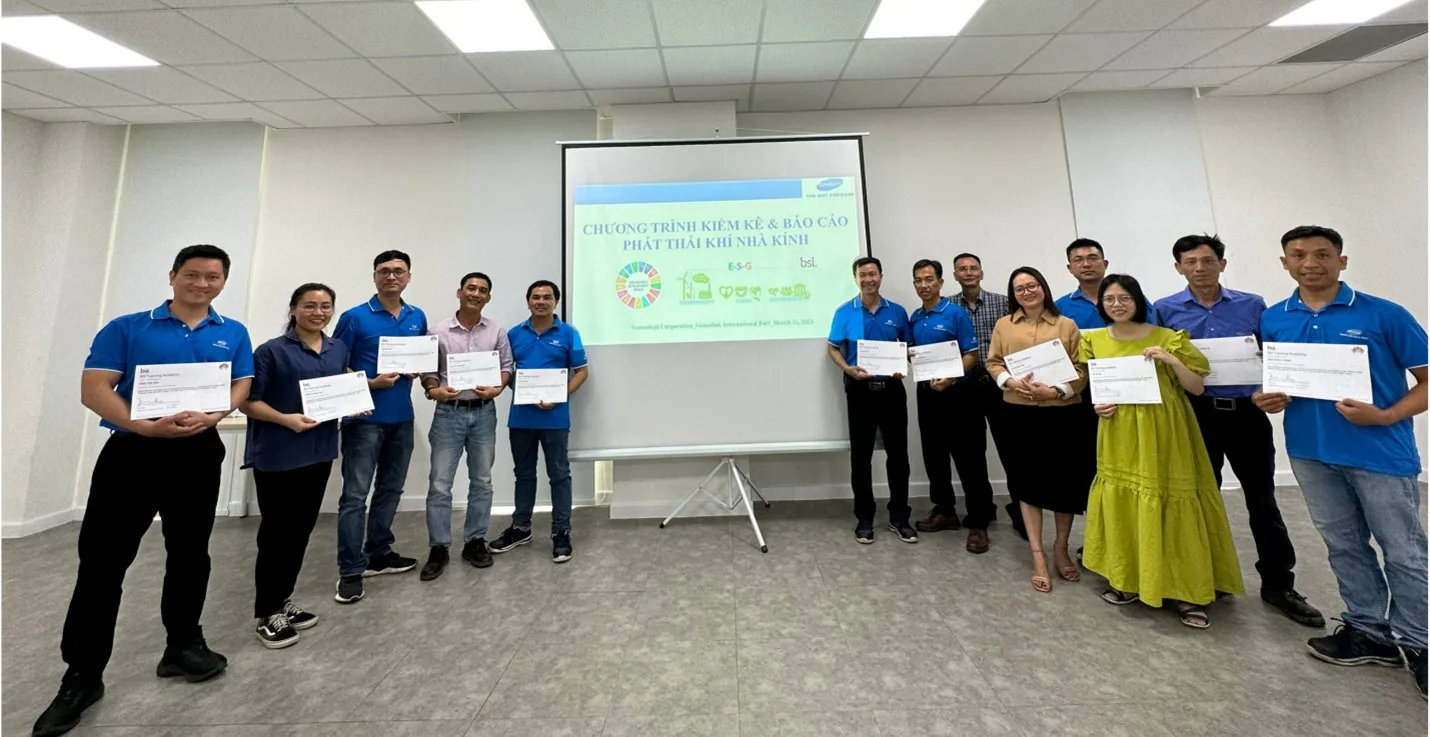 Gemadept – A pioneer in implementing ESG programs – GHG inventory in the field of Port operation and Logistics in Vietnam