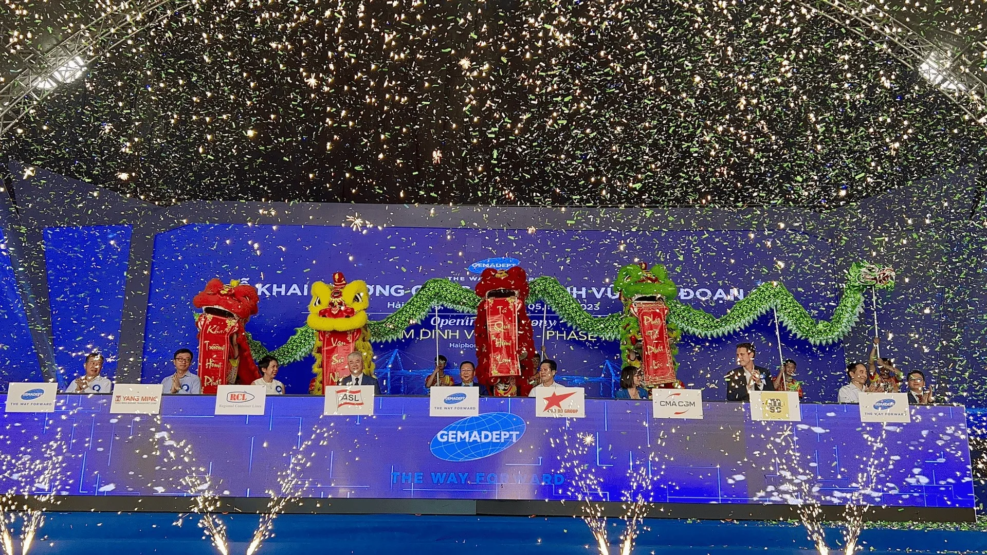 Gemadept inaugurates Phase 2 of Nam Dinh Vu Port