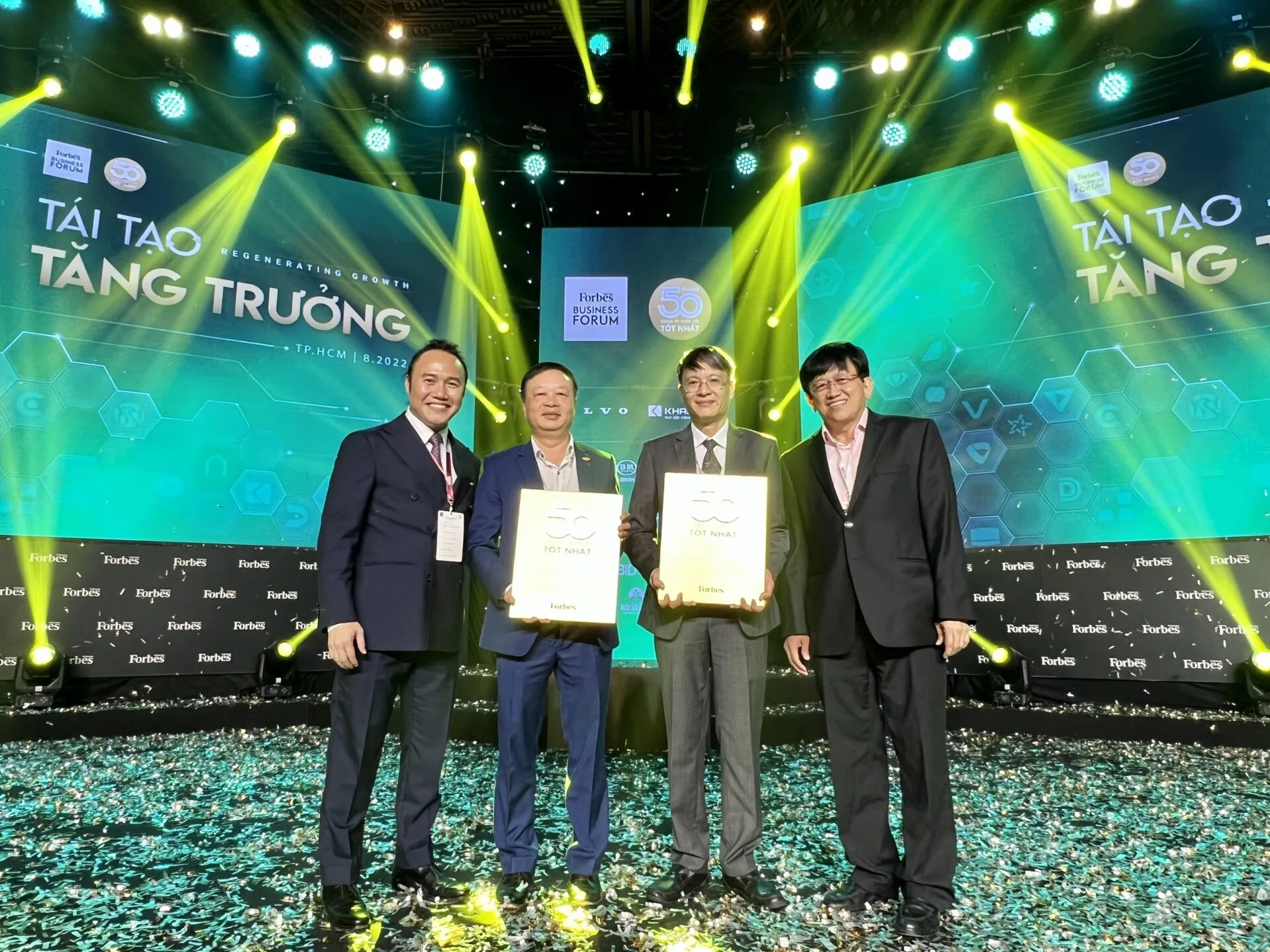 Gemadept and SCSC were jointly honored in Forbes’ Top 50 Best Listed Companies in 2022