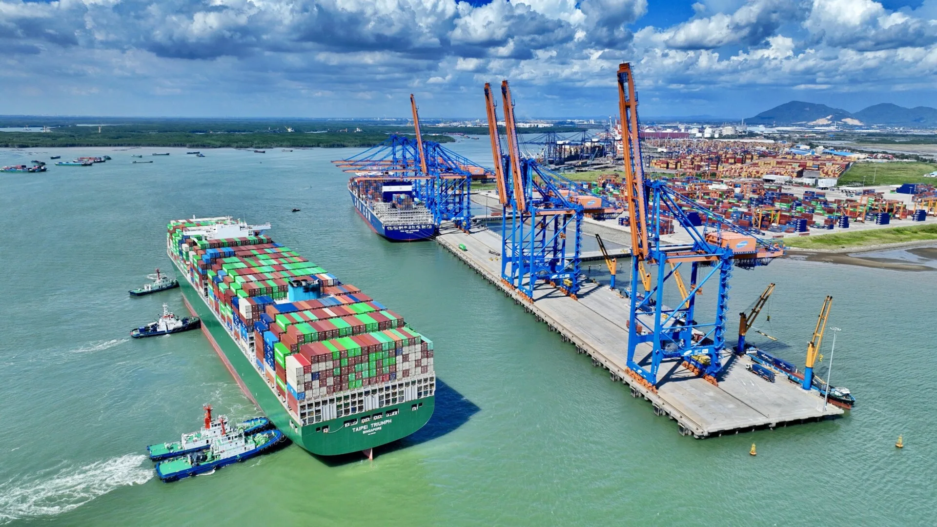 Gemalink welcomes another AUE service from EVERGREEN Shipping Line