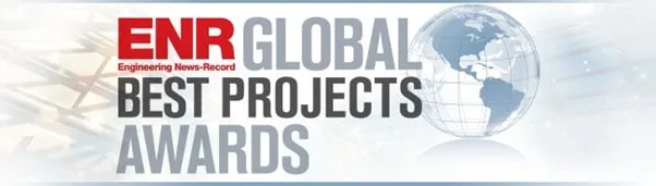 Gemalink Deep-sea Port is honored as the ENR Global Best Project Award Winner